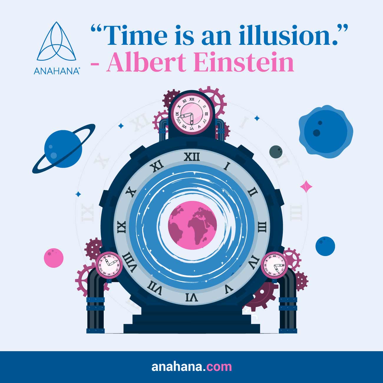 time is an illusion of albert einstein